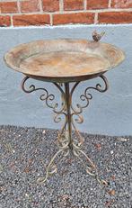 Nieuw metalen vogelbad, Verzenden, Nieuw