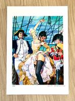 Milo Manara luxe art prent El Gaucho gesigneerd Artist Proof, Eén stripboek, Ophalen of Verzenden, Nieuw, Milo Manara