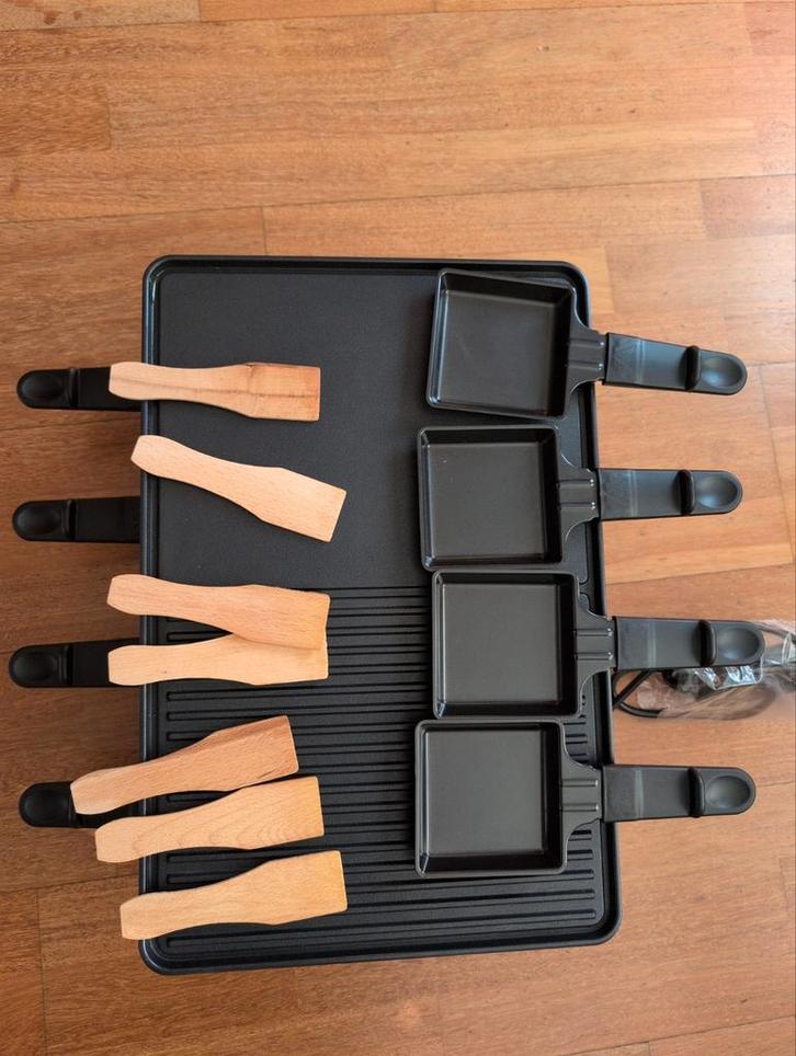 Blokker Gourmet-Raclette - Zo goed als nieuw, Witgoed en Apparatuur, Gourmetstellen, Zo goed als nieuw, 8 personen of meer, Ophalen