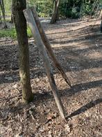 Kastanje houten hekpalen 180cm - Duurzaam & Robuust, Gebruikt, Palen, Ophalen of Verzenden, Hardhout