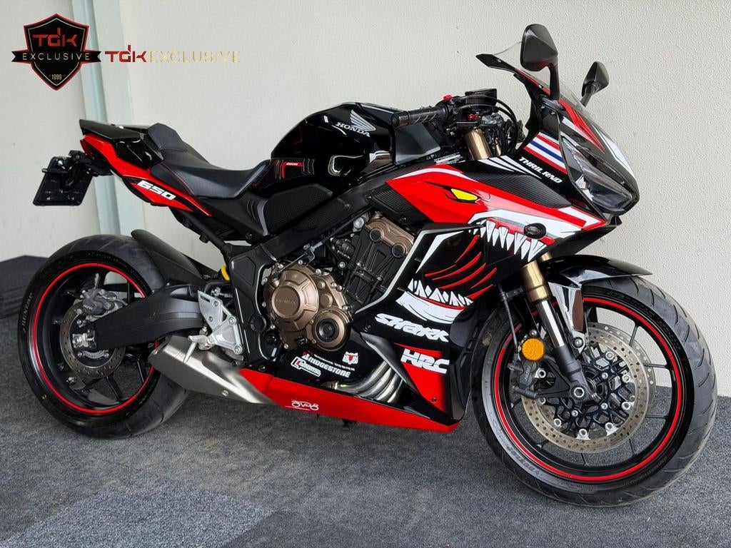 HONDA CBR 650 R UNIEK HRC SHARK EDITION! (CBR650R CB 650 R), Motoren, Motoren | Honda, 4 cilinders, 649 cc, Bedrijf, Super Sport