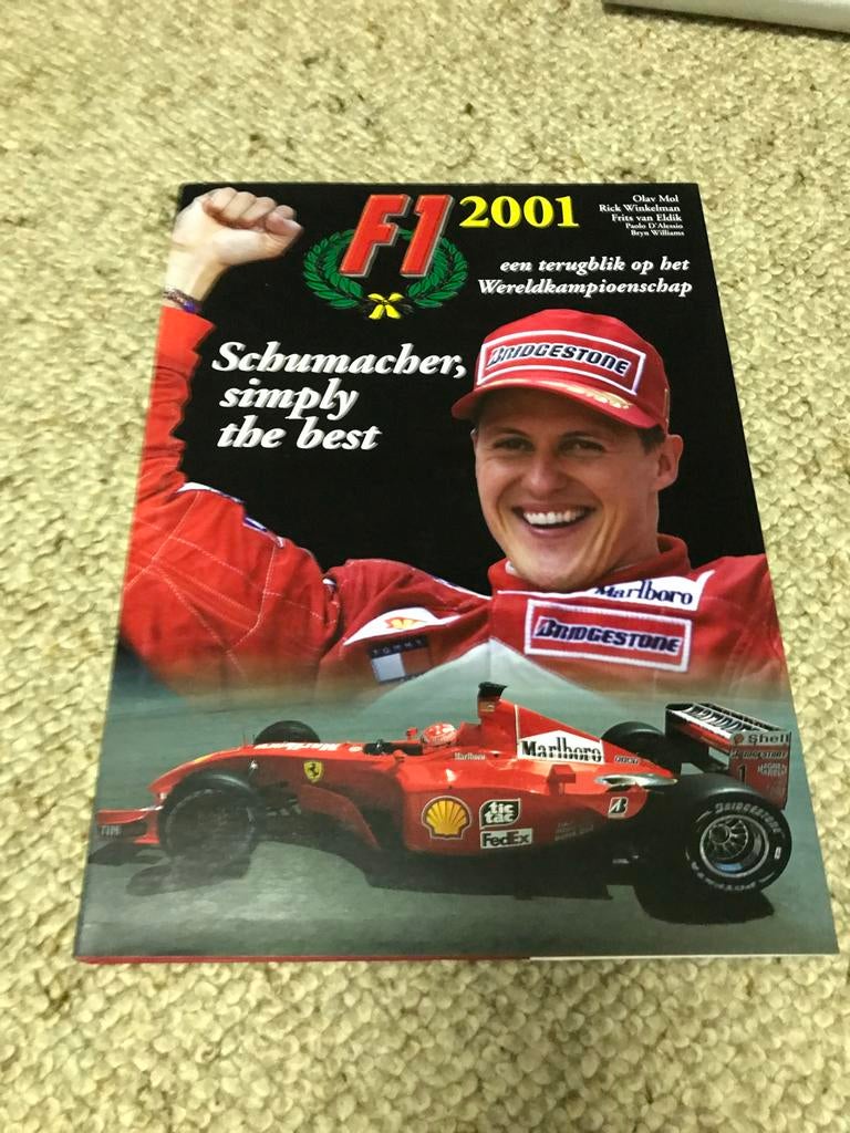 F1 2001 Schumacher Simply the Best, Ophalen of Verzenden, Zo goed als nieuw