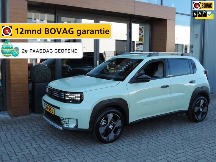 Fiat Grande Panda La Prima 11 kW 44 kWh NIEUW | Stuur/stoelv, Auto's, Fiat, Bedrijf, Te koop, Panda, ABS, Achteruitrijcamera, Adaptive Cruise Control