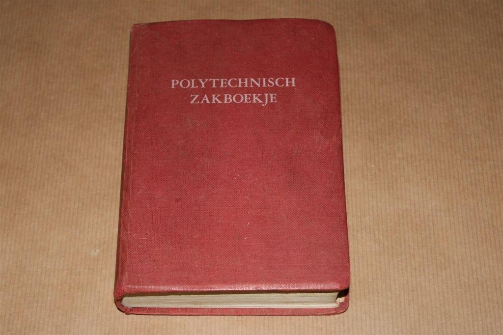 Polytechnisch Zakboekje - PBNA 1965, Ophalen of Verzenden, Gelezen, Bouwkunde