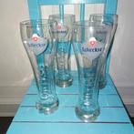 Wieckse bierglazen stadsbrouwerij de ridder set van 4, Verzamelen, Biermerken, Ophalen, Zo goed als nieuw, Glas of Glazen, Overige merken