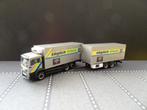 547 herpa man tgx edeka supermarkt combi let op !! 1:87 truc, Ophalen of Verzenden, Gebruikt, Bus of Vrachtwagen, Herpa