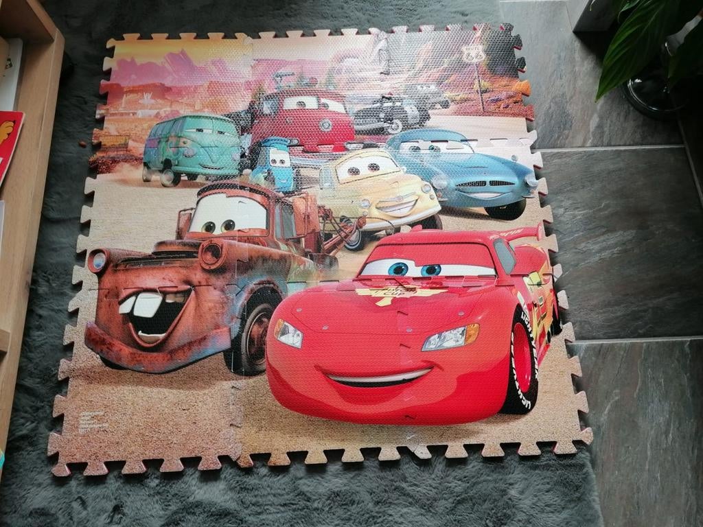 Speelgoed babygifts cars vloerpuzzel, Ophalen, 50 tot 100 cm, 50 tot 100 cm, Zo goed als nieuw