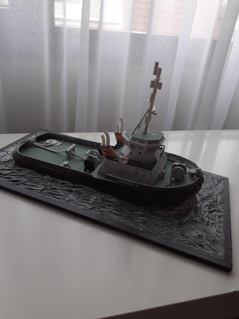 Poolse Sleepboot model, Hobby en Vrije tijd, Modelbouw | Boten en Schepen, Ophalen of Verzenden