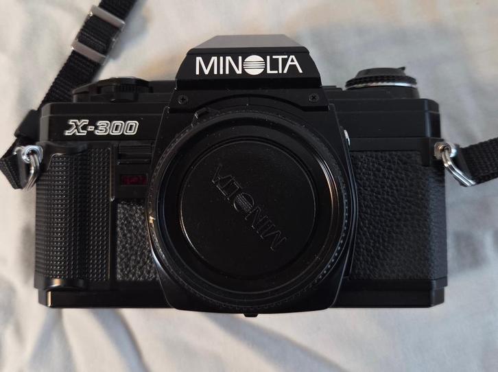 Minolta X-300 analoge spiegelreflex, Audio, Tv en Foto, Fotocamera's Analoog, Gebruikt, Spiegelreflex, Minolta, Ophalen
