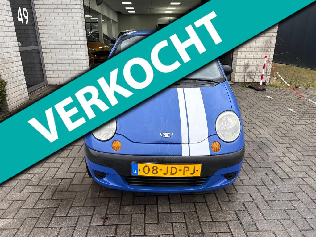 Daewoo Matiz 0.8 Style, Auto's, Daewoo, Voorwielaandrijving, Gebruikt, Matiz, Blauw