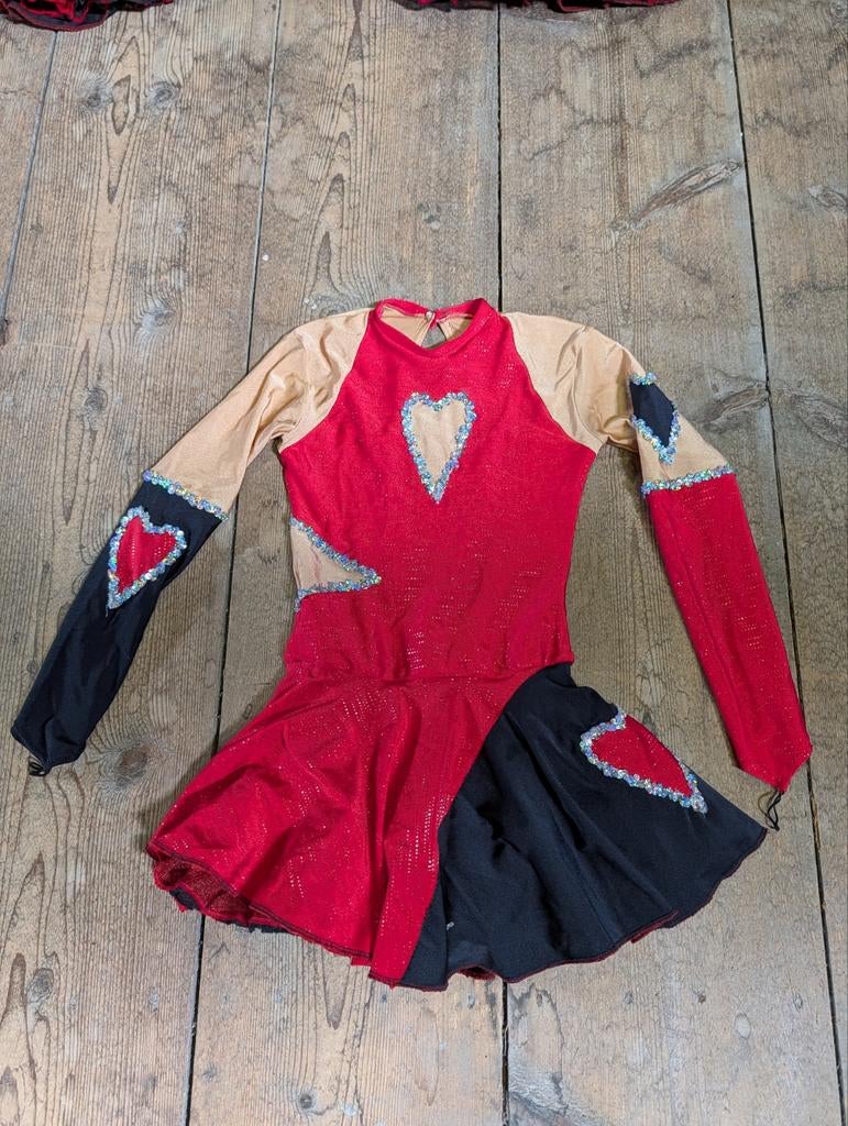 12 handgemaakte dansjurkjes voor dansgroepen, Kinderen en Baby's, Carnavalskleding en Verkleedspullen, Ophalen of Verzenden