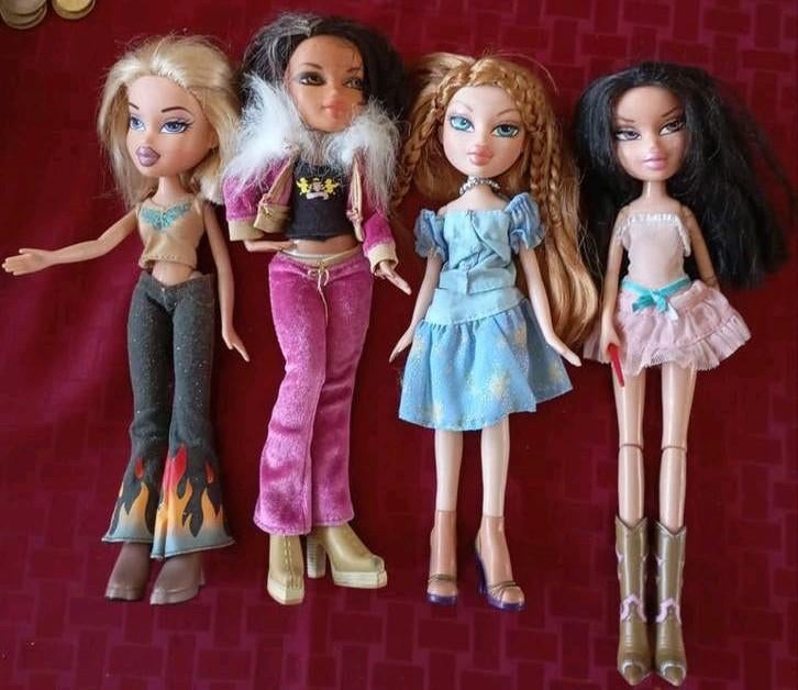 8 Bratz popjes -, Ophalen of Verzenden, Gebruikt, Overige typen