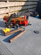 Bruder boomstam wagen met grijper, Ophalen of Verzenden, Gebruikt