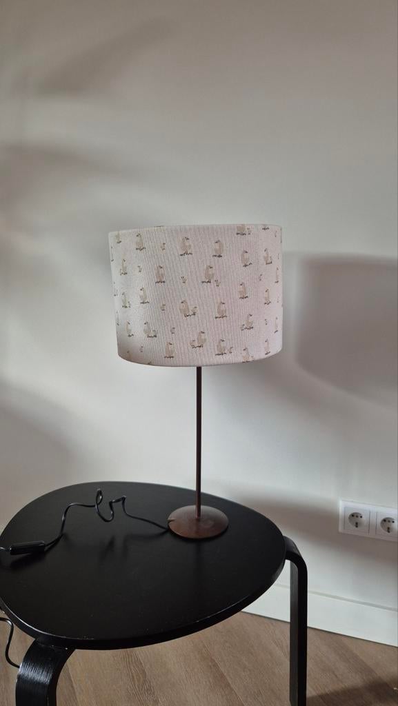 Tafellamp kinderkamer met gansjesmotief, Ophalen of Verzenden, Minder dan 50 cm