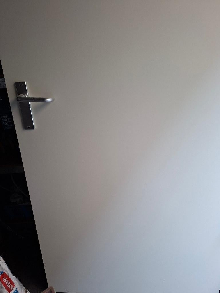 Opdekdeur ral, Doe-het-zelf en Verbouw, Deuren en Horren, Ophalen, Gebruikt, 80 tot 100 cm, Binnendeur
