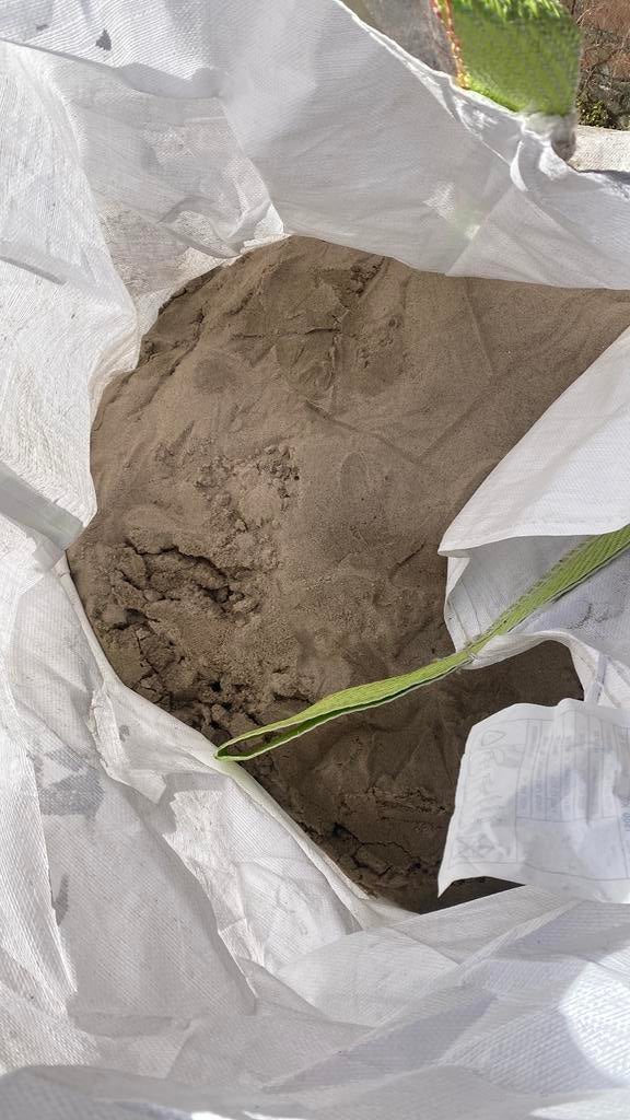 Gratis metselzand, Tuin en Terras, Zand, Ophalen, Zo goed als nieuw, Metselzand