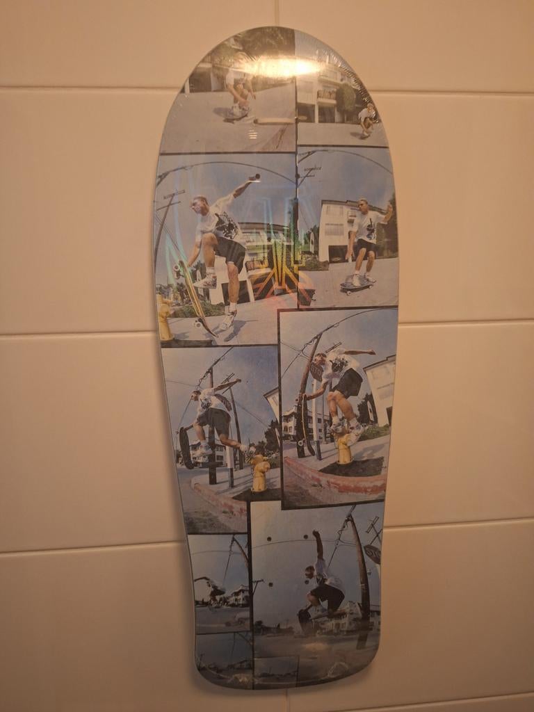Vintage Santa Cruz Skateboard Deck Natas Kaupas, Sport en Fitness, Skateboarden, Ophalen of Verzenden, Gebruikt, Skateboard