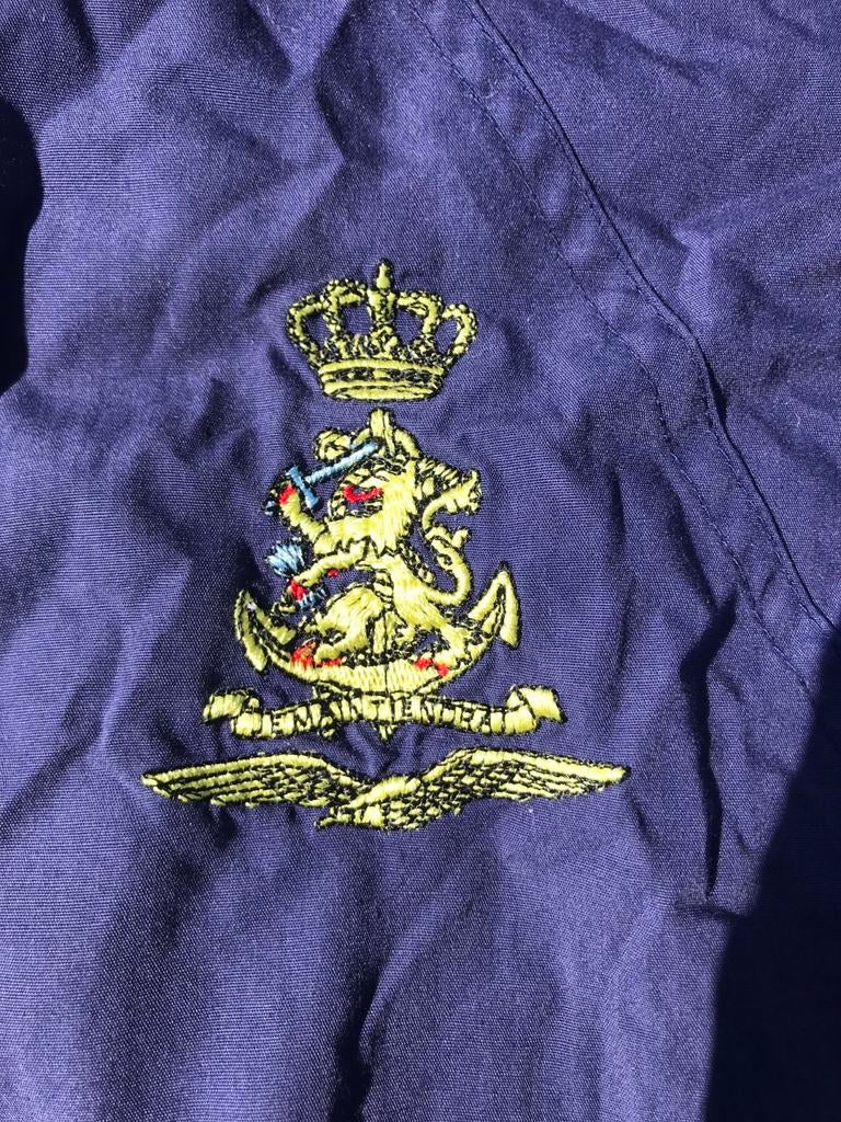 Vintage Marine Corps Windjack -verzameling leger kleding, Ophalen of Verzenden, Marine, Nederland, Kleding of Schoenen