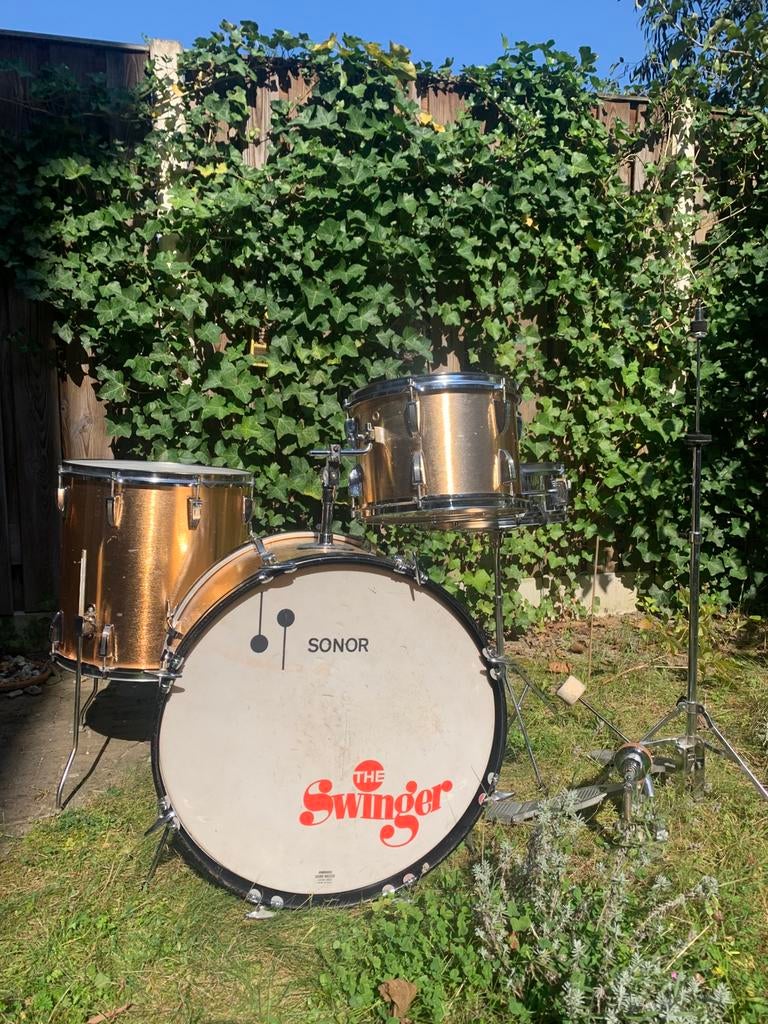 Drumset Sonor Action / Swinger, Ophalen, Gebruikt, Sonor