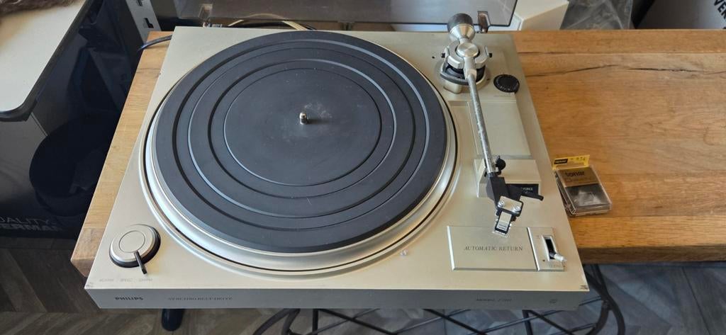 Philips F7111 Platenspeler - Nieuwe naald (2024), Audio, Tv en Foto, Platenspelers, Ophalen, Gebruikt, Platenspeler, Philips