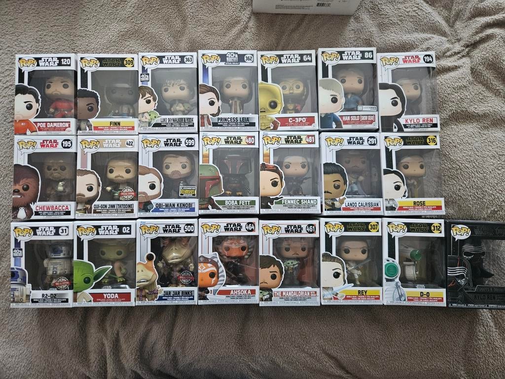 Star Wars Funko Pop! Collectie - Diverse Figuren, Ophalen of Verzenden, Nieuw