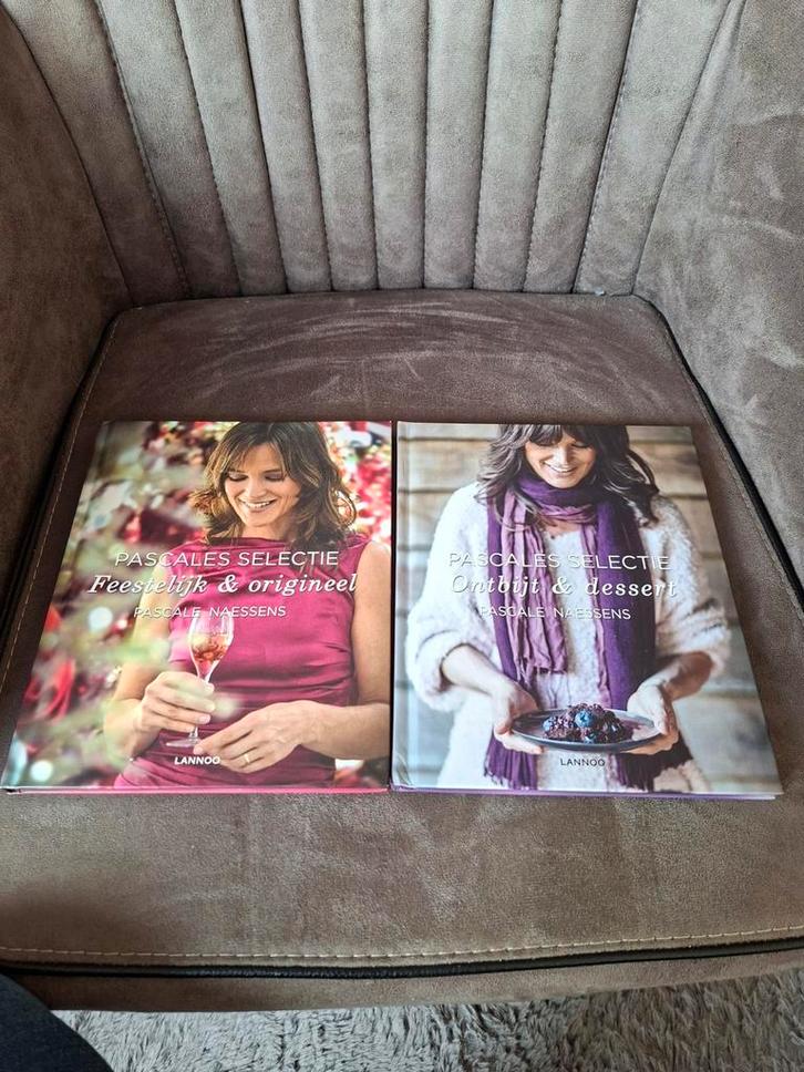 Pascale Naessens Kookboeken: Feestelijk & Ontbijt/Dessert, Boeken, Kookboeken, Zo goed als nieuw, Hoofdgerechten, Taart, Gebak en Desserts