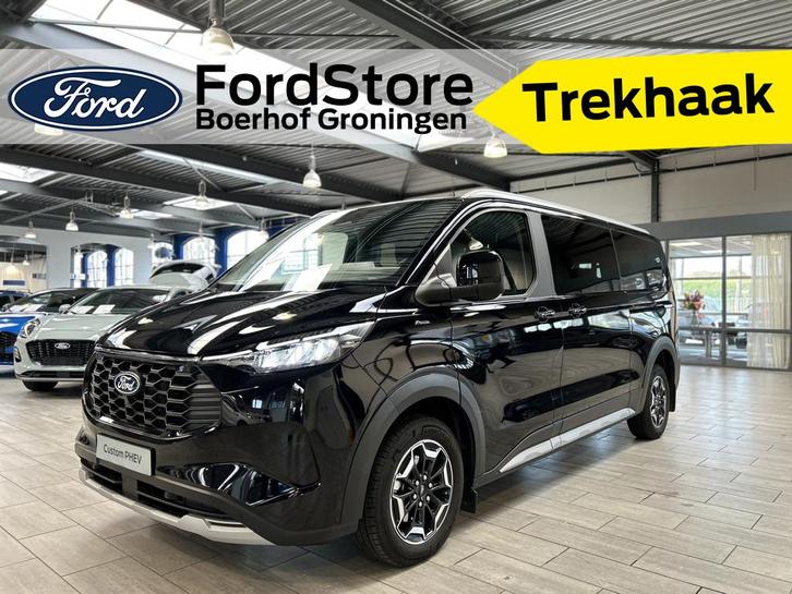 Ford Tourneo Custom Active 340 2.5 PHEV 233 pk L2 8 persoons, Auto's, Ford, Bedrijf, Te koop, Overige modellen, ABS, Achteruitrijcamera