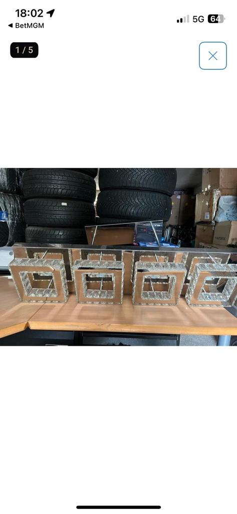 Plafondlamp met afstandsbediening, Huis en Inrichting, Lampen | Hanglampen, Ophalen of Verzenden