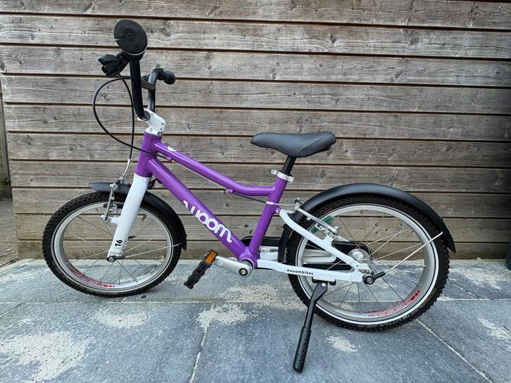 Woom 3 kinderfiets paars, Fietsen en Brommers, Fietsen | Kinderfietsjes, Zo goed als nieuw, 16 tot 20 inch, Ophalen