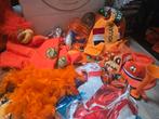 Doos vol met oranje spulletjes, Ophalen of Verzenden, Versiering, Oranje of Koningsdag