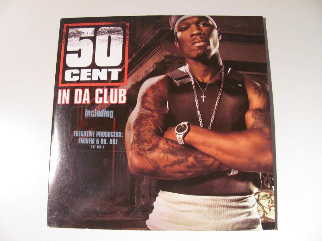 50 Cent cd / single In Da Club, Cd's en Dvd's, Cd's | Hiphop en Rap, Ophalen of Verzenden, 2000 tot heden, Gebruikt