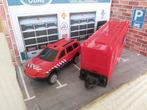 Brandweer Nederland  Met aanhanger  coördinatie centrum, Ophalen of Verzenden, 1:50 of kleiner, Auto, Overige merken