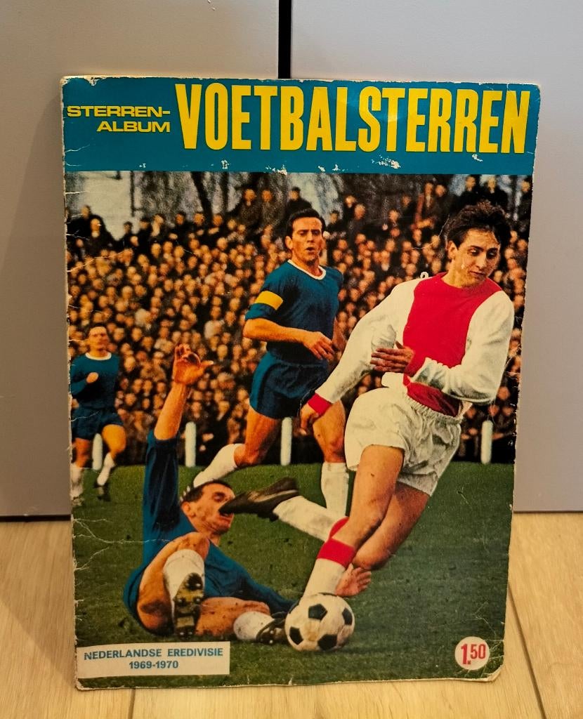 Sterrenalbum - Voetbalsterren - 1969-1970 - COMPLEET, Verzamelen, Ophalen of Verzenden, Gebruikt, Overige binnenlandse clubs, Boek of Tijdschrift