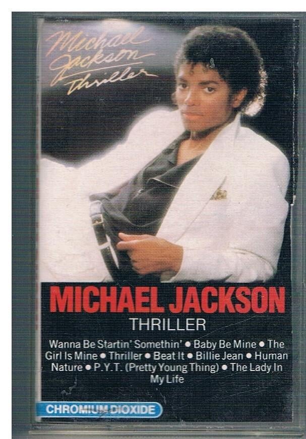 Cassette Michael Jackson Thriller, Cd's en Dvd's, Cassettebandjes, Verzenden, Gebruikt, Pop, 1 bandje