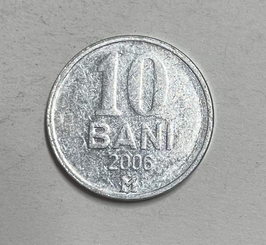 10 bani Moldavië 2006, Ophalen of Verzenden, Overige landen