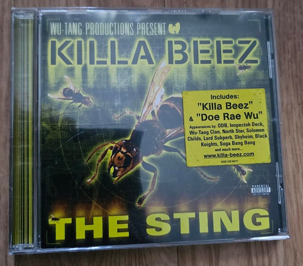 Wu-Tang Productions Presents Killa Beez - The Sting, Ophalen of Verzenden, 2000 tot heden, Zo goed als nieuw