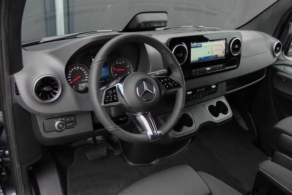 Mercedes-Benz Sprinter 4x4 319Cdi 190Pk 9G-tronic | L2H2 | 2, Automaat, Stof, Gebruikt, Zwart