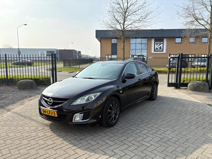 Mazda 6 2.0 S-VT TS | Climate | Cruise | Leder, Auto's, Mazda, Bedrijf, Te koop, ABS, Airbags, Airconditioning, Boordcomputer