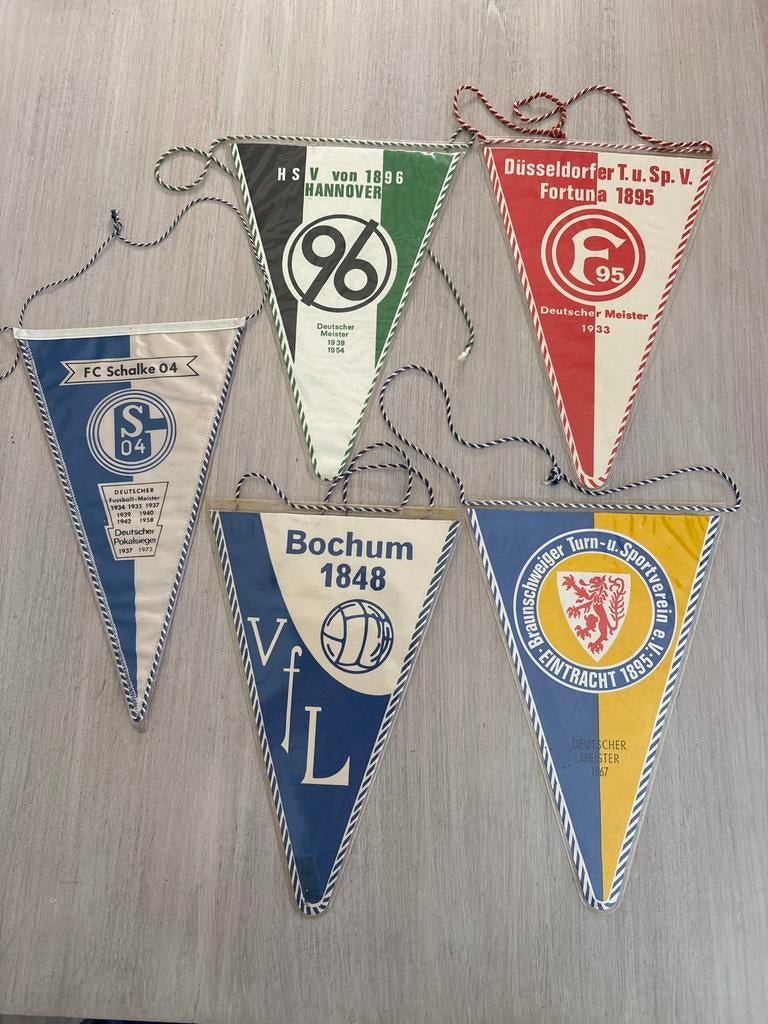 Vintage Voetbalvaantjes - Duitse Clubs Collectie, Ophalen of Verzenden, Gebruikt, Buitenlandse clubs, Vaantje of Sjaal