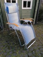 Standenstoel Relaxstoel Ligstoel Campingstoel Lafuma Look, Ophalen of Verzenden, Zo goed als nieuw, Verstelbaar