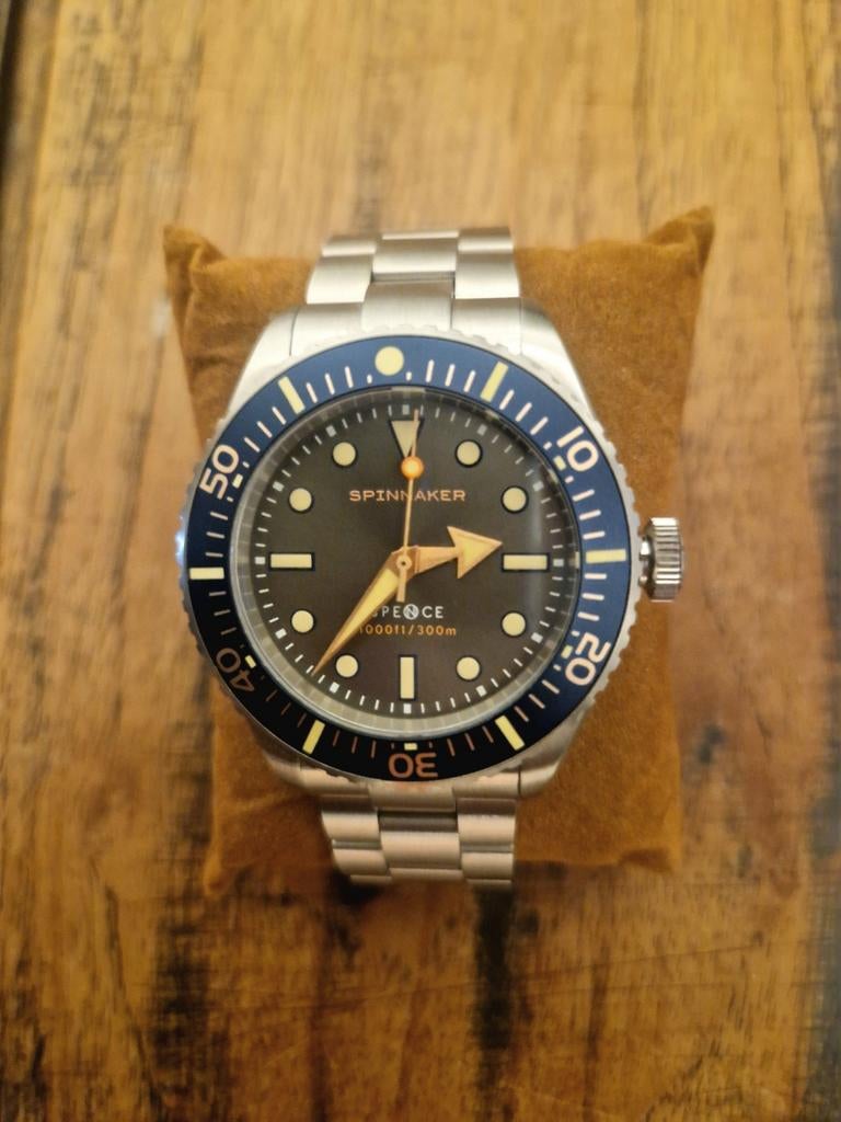 Spinnaker Spence 300 Automatisch Heren Horloge, Overige merken, Staal, Staal, Polshorloge