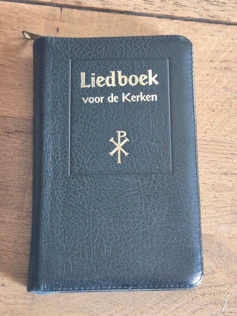 Liedboek voor de Kerken 1994 zwart kunstleer goud rits, Boeken, Ophalen of Verzenden, Zo goed als nieuw, Christendom | Protestants