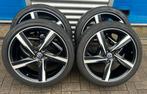 Set 19 inch Volvo velgen 235-40-19 zomerbanden S/V60,V70,S80, 19 inch, Gebruikt, Banden en Velgen, Ophalen of Verzenden