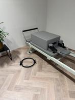 Pilates reformer inklapbaar - grijs, Ophalen of Verzenden, Zo goed als nieuw, Apparaat