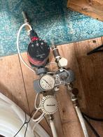 Verdeler vloerverwarming 1 groep met Grundfos pomp, Doe-het-zelf en Verbouw, Verwarming en Radiatoren, Ophalen, Gebruikt, Overige typen