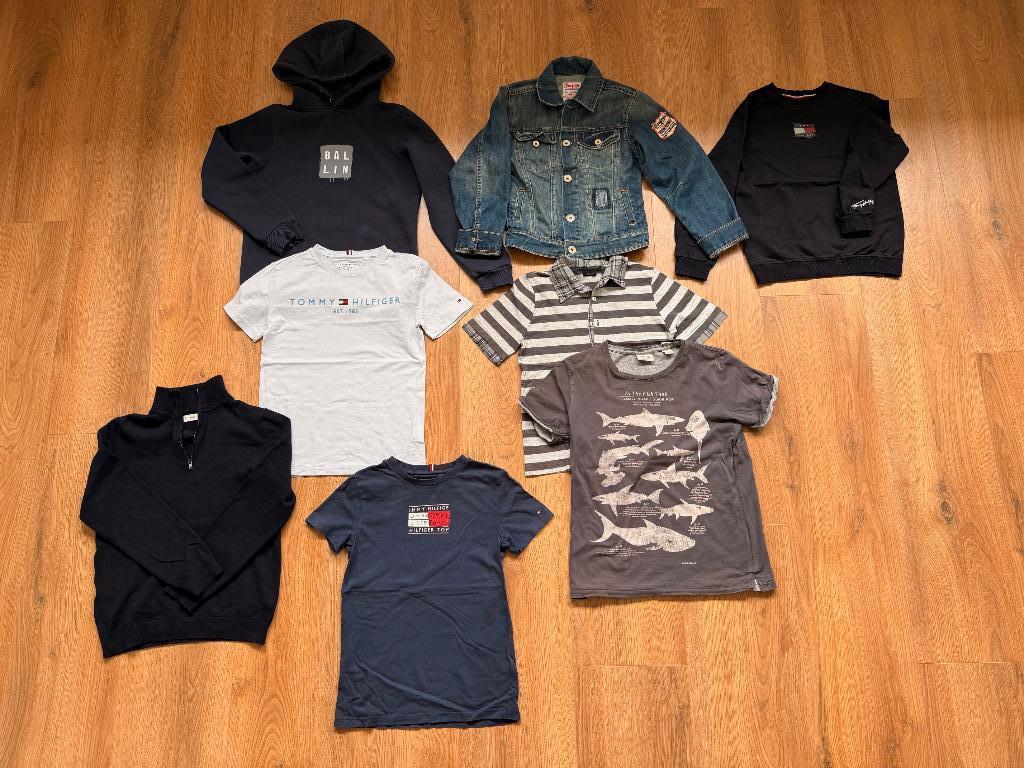 Jongens merkkleding maat 152 IN GOEDE STAAT, Gebruikt, Ophalen of Verzenden, Tommy Hilfiger, Setje