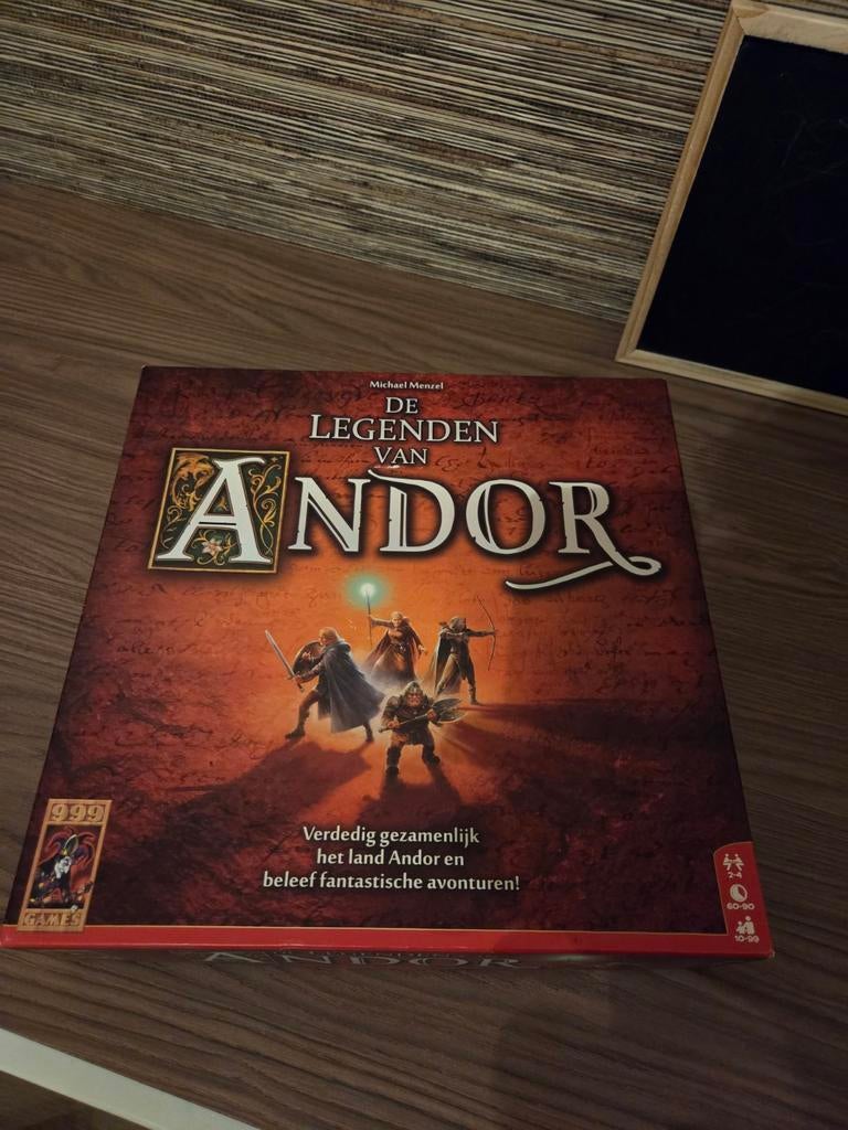 De Legenden van Andor bordspel, Hobby en Vrije tijd, Gezelschapsspellen | Bordspellen, Drie of vier spelers, Ophalen of Verzenden