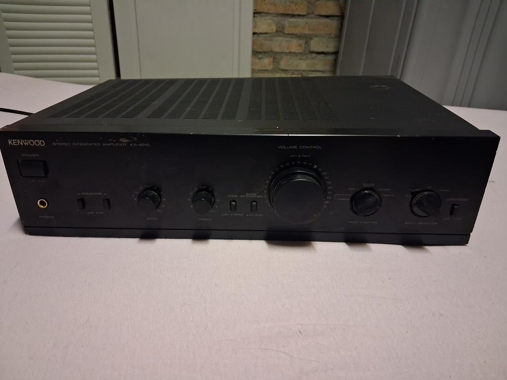 Kenwood KA-4010 Stereo Geïntegreerde Versterker, Overige merken, Gebruikt, Ophalen of Verzenden, 60 tot 120 watt
