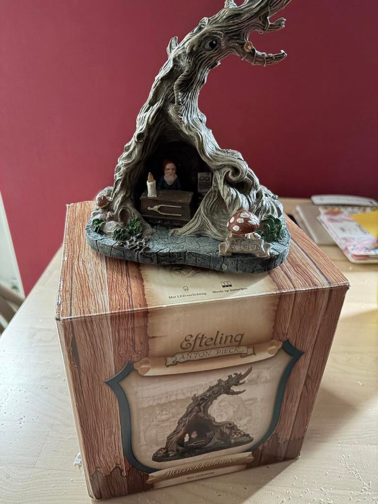 Efteling Anton Pieck Marokkaanse Bouwer LED beeldje, Verzamelen, Efteling, Zo goed als nieuw, Beeldje of Poppetje, Ophalen of Verzenden