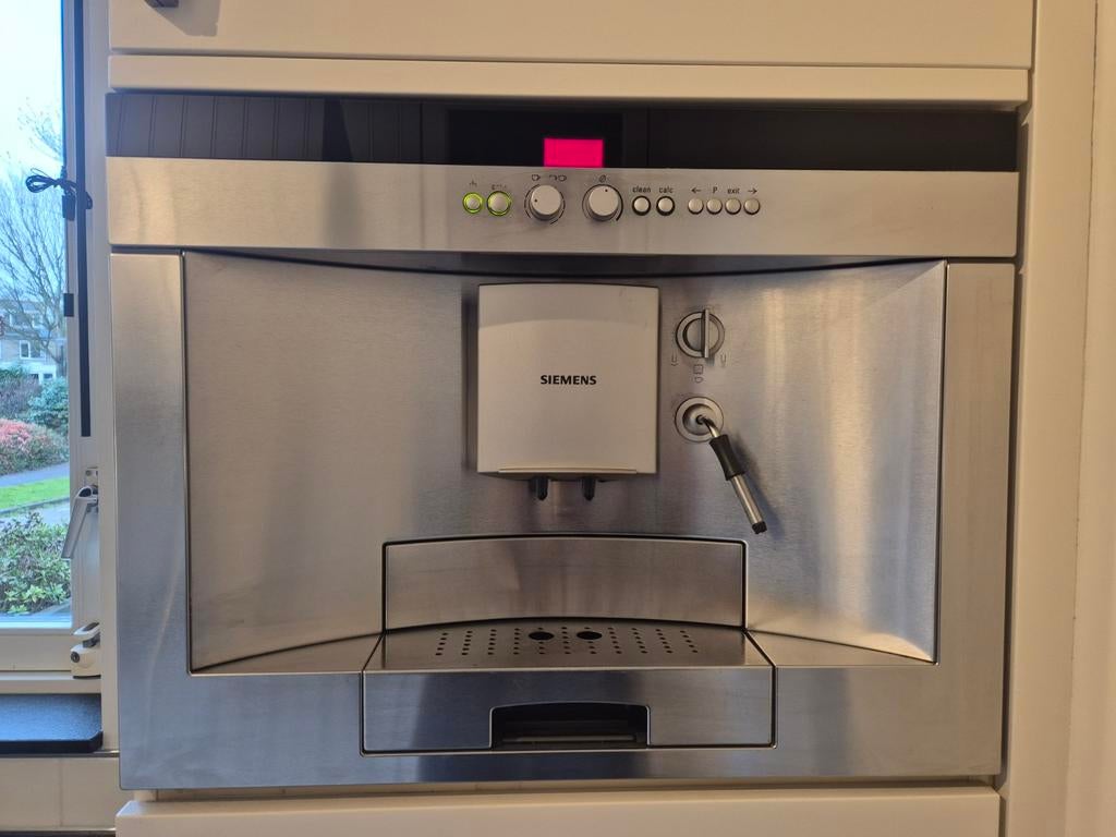 Siemens inbouw koffiemachine - prima staat, Witgoed en Apparatuur, Koffiezetapparaten, Ophalen, Koffiemachine